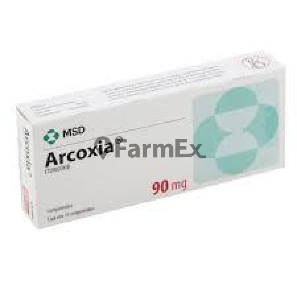 Arcoxia 90 mg x 14 comprimidos Farmex-BanMedica-Persistente